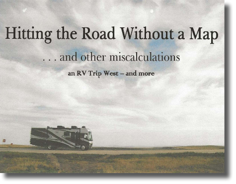 hitting the road without a map book cover